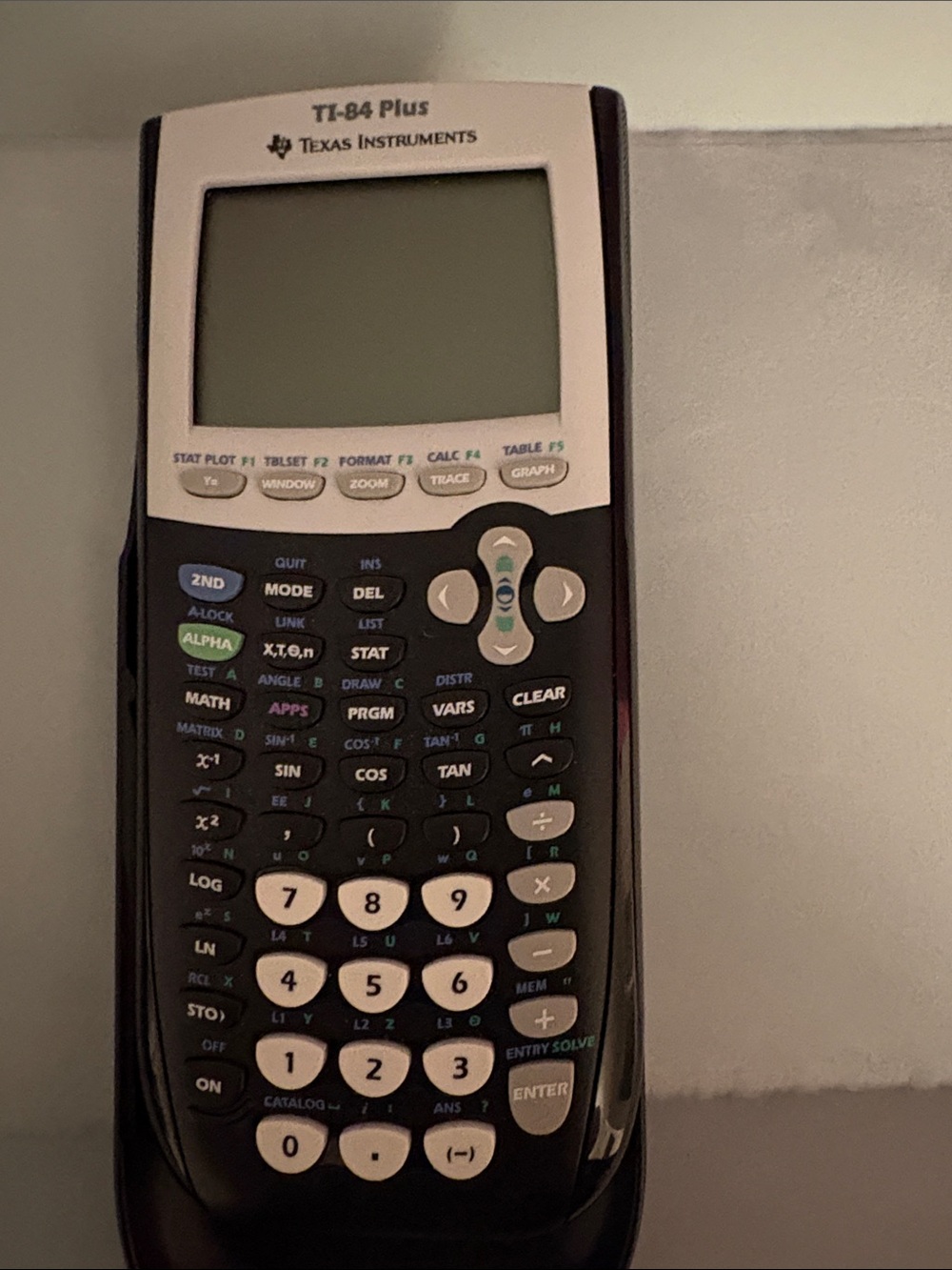 Texas Instruments TI-84 Plus Graphing Calculator - Black and White